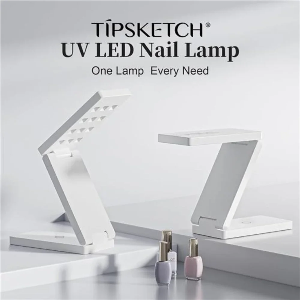 UV Nail Lamp LED 18W Fast Curing Gel Polish Manicure Dual Timer Type C